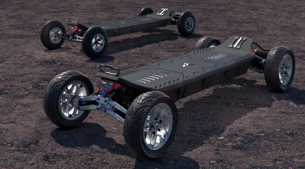 Acedeck Horizon Gear Drive Electric Skateboard