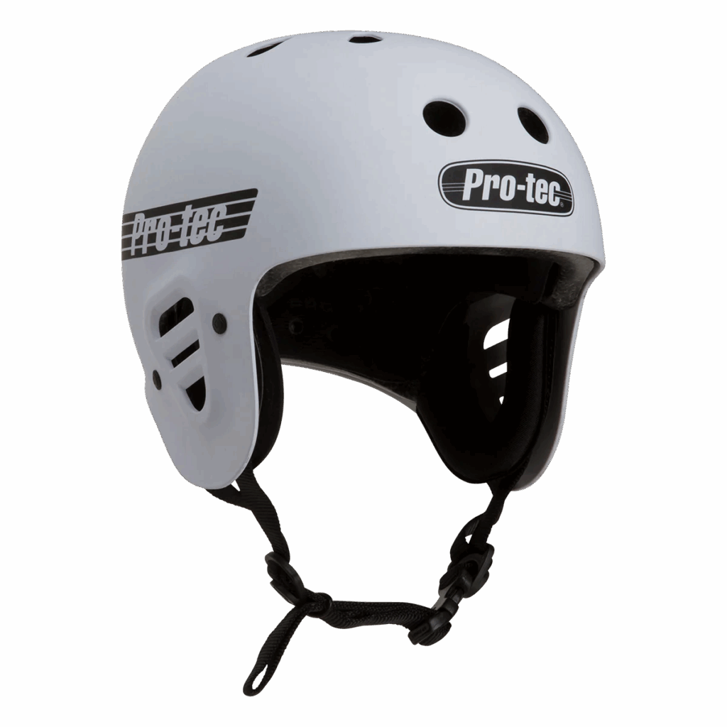 Pro-tec-Full Cut - Certified - Matte White