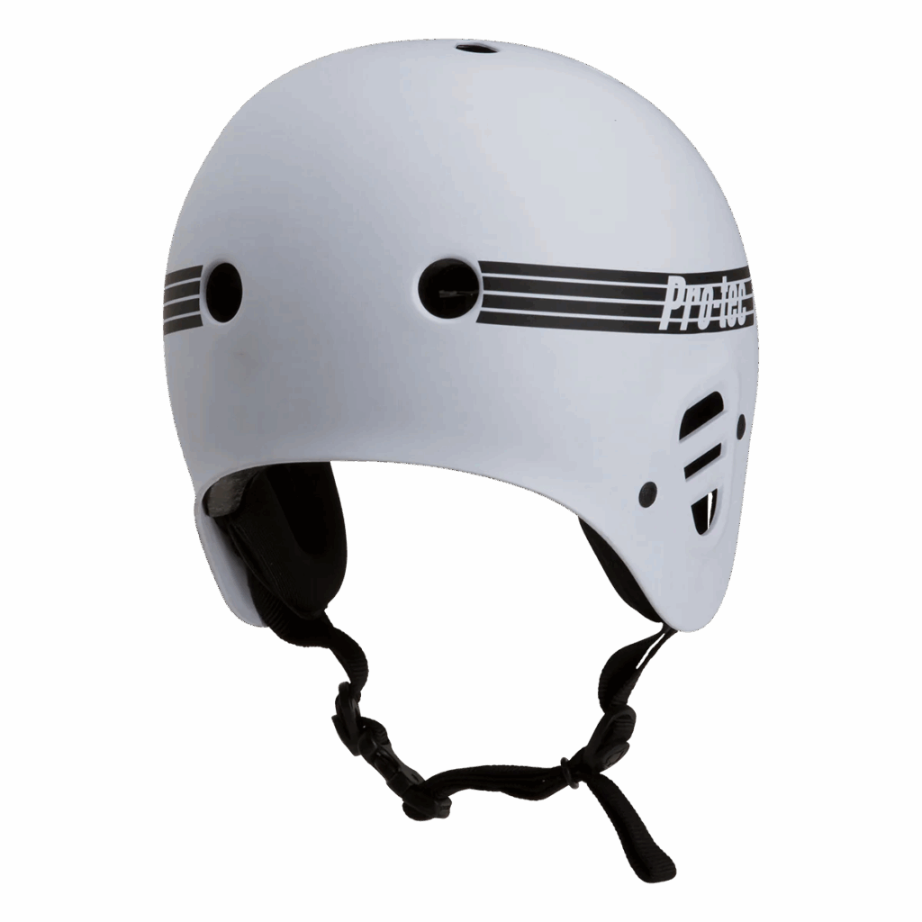 Pro-tec-Full Cut - Certified - Matte White