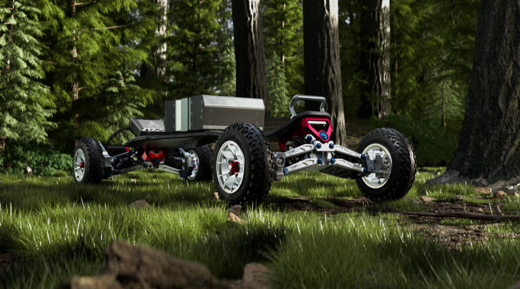 Acedeck Nyx Z3 Off-Road Electric Skateboard
